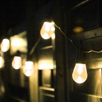 LED fénylánc árnyalat Stella, 12 fény, CCT, RGB kép