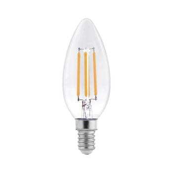 LED filament izzó C37 E14/6W/230V 4000K ZLF723 kép