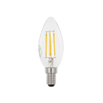 LED filament izzó LEDISONE-2 C35 4W 540lm E14 6400K (hideg fehér) 1514480 VITO kép