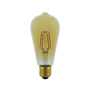 LED filament izzó LEDISONE 2 ST64 6W 862lm E27 2500K (meleg fehér) 1519220 VITO kép