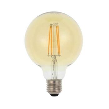 LED filament izzó LEDISONE-RETRO GLOBE G125 8W 880lm E27 2500K (meleg fehér) 1513550 VITO kép