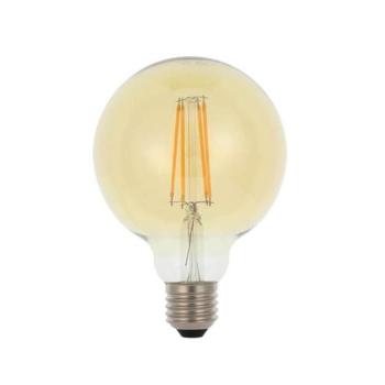 LED filament izzó LEDISONE-RETRO GLOBE G95 8W 880lm E27 2500K (meleg fehér) 1513540 VITO kép