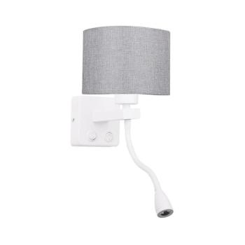 LED flexibilis lámpa POLO 1xE27/40W+LED/2W 230V fehér 21-75383 kép