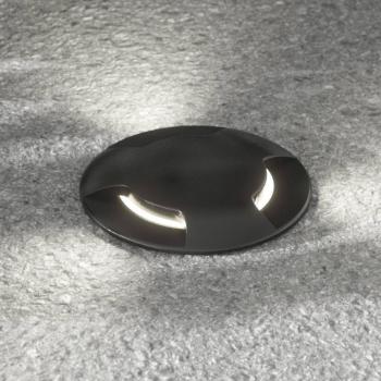 LED földbe épített spot Ceci 160-3L feketeCCT kép