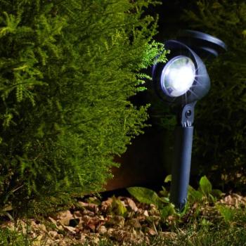 LED földi tüskés spotlámpa Prima, 4 darabos szett, IP44 kép