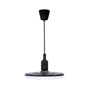 LED Függeszték KIKI 1xE27/15W/230V fekete 308122 kép