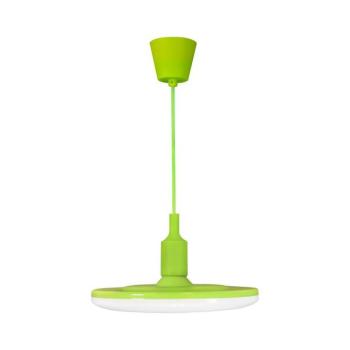 LED Függeszték KIKI 1xE27/15W/230V zöld 308139 kép