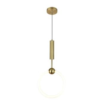 LED függesztett lámpa 11w réz, 3000K, meleg fehér, 880 lm, Optonica, 19067 kép