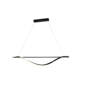 LED függesztett lámpa 17w homokfekete, 3000K, meleg fehér, 1360 lm, Optonica, 19037 kép
