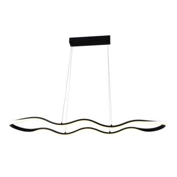 LED függesztett lámpa 24w homokfekete, 3000K, meleg fehér, 1920 lm, Optonica, 19045 kép