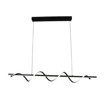 LED függesztett lámpa 30w homokfekete, 3000K, meleg fehér, 2400 lm, Optonica, 19040 kép