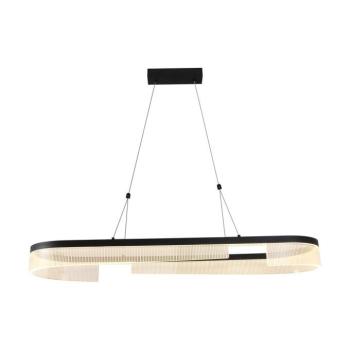 LED függesztett lámpa 30w homokfekete, 3000K, meleg fehér, 2400 lm, Optonica, 19052 kép