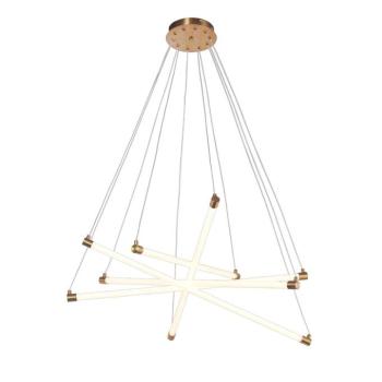 LED függesztett lámpa 35w réz, 3000K, meleg fehér, 2800 lm, Optonica, 19069 kép