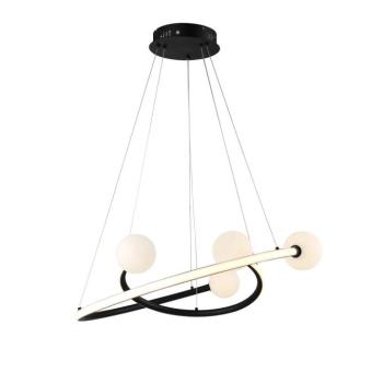 LED függesztett lámpa 36w homokfekete, 3000K, meleg fehér, 2880 lm, Optonica, 19046 kép