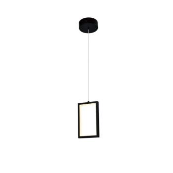 LED függesztett lámpa 4w homokfekete, 3000K, meleg fehér, 320 lm, Optonica, 19049 kép