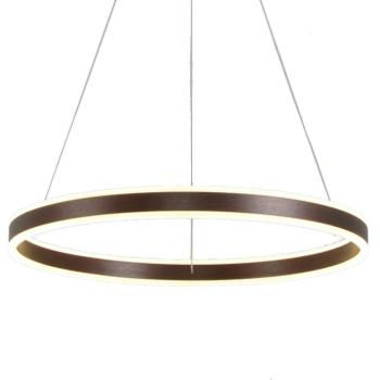 LED függesztett lámpa 60w homokfekete, 3000K, meleg fehér, 4800 lm, Optonica, 19036 kép