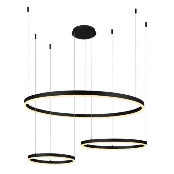 LED függesztett lámpa 70w homokfekete, 3000K, meleg fehér, 5600 lm, Optonica, 19034 kép