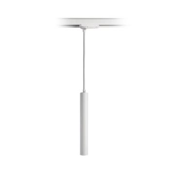 LED-függesztett lámpa Slim 1 fázisú sín, fehér, alumínium, 5 W, 2700 K kép