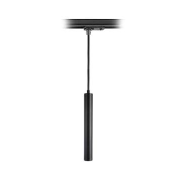 LED-függesztett lámpa Slim 1 fázisú sín, fekete, alumínium, 5 W, 2700 K kép