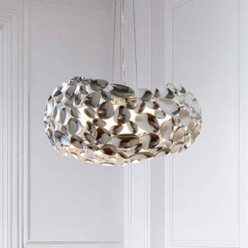 LED függő lámpa Narisa Ø 46 cm króm kép