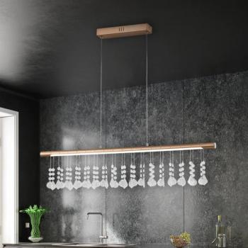 LED függő lámpa Nobilis, szab., nikkel szatén kép