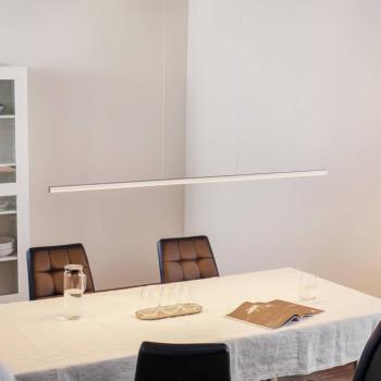 LED függő lámpa Orix, fehér, 150 cm hosszú kép