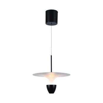 LED függőlámpák - állítható, 9w, 3000K, meleg fehér, 1000lm, 120°, fehér, fekete, CRI>80, V-TAC, 23101 kép