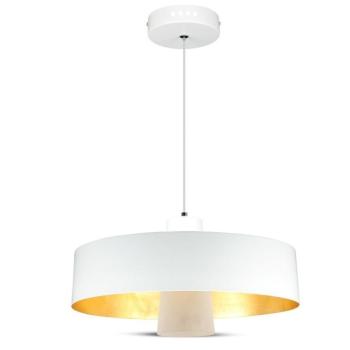LED függőlámpák ernyővel, 7w, 4000K, természetes fehér, 400lm, 120°, fehér, CRI>80, V-TAC, 3933 kép