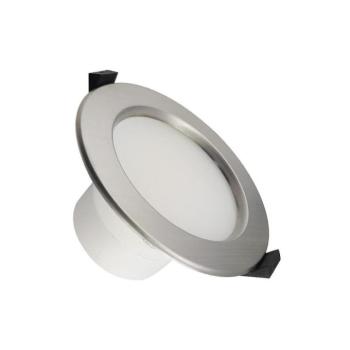 LED Fürdőszobai beépíthető lámpa LED/10W/230V 4000K ezüst IP44 LDL154/S kép