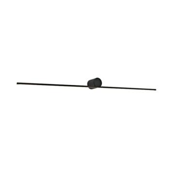 LED fürdőszobai fali lámpa 20145 homok fekete szélesség 60 cm kép
