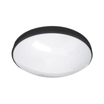 LED Fürdőszobai mennyezeti lámpa CIRCLE LED/12W/230V 4000K átm. 25 cm IP44 fekete 0080001043 kép