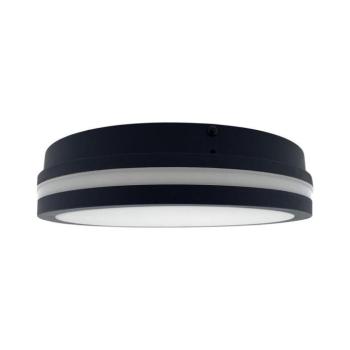 LED Fürdőszobai mennyezeti lámpa érzékelővel ELLÉ LED/24W/230V átm. 26 cm IP54 antracit 008 0001188 kép