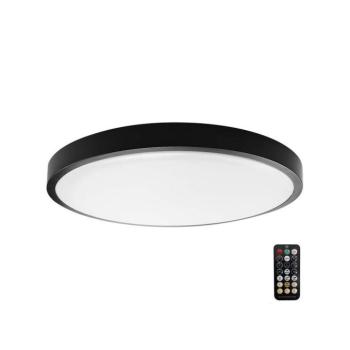 LED Fürdőszobai mennyezeti lámpa érzékelővel LED/18W/230V 4000K IP44 fekete 76691 kép