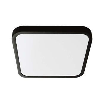 LED fürdőszobai mennyezeti lámpa LED/18W/230V IP44 3000K 25x25 cm fekete 76421-24 kép