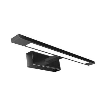LED fürdőszobai tükörvilágítás KLIMT 8W/230V 3000/4000/6000K 40 cm IP44 fekete ML2035 kép