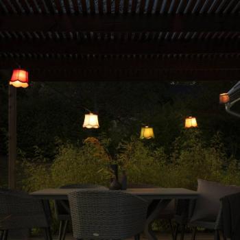 LED-füzérrendszer Party kiegészítő, többszínű, IP44 kép