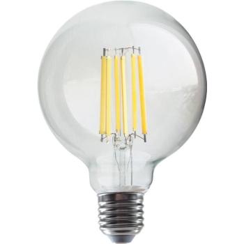 LED Globe Filament G95 átlátszó izzó 12W/230V/E27/2700K/1540Lm/360° kép