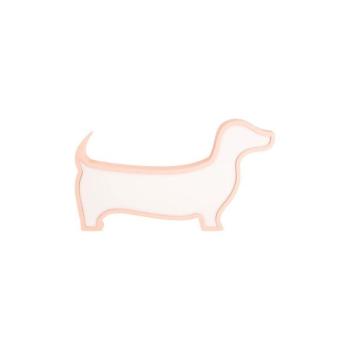 LED gyerekasztali lámpa DOG LED/12W/230V rózsaszín 41-11671 kép