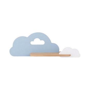LED gyerekszoba fali lámpa CLOUD polccal LED/5W/230V kék-fehér 21-33567 kép