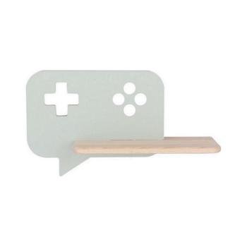LED gyerekszoba fali lámpa polccal CONSOLE LED/5W/230V zöld 21-75680 kép