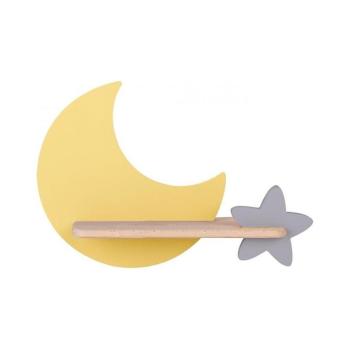 LED gyerekszobai fali lámpa polccal MOON LED/5W/230V 21-76731 kép