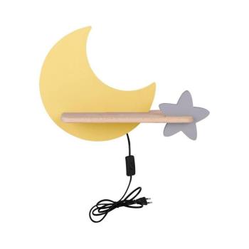 LED gyerekszobai fali lámpa polccal MOON LED/5W/230V 21-84460 kép