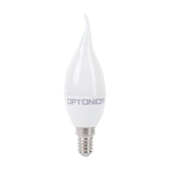 LED gyertya E14 5,5w 450 lm 175-256 v, 6000K, hideg fehér, Optonica, 1435 kép