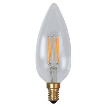 LED gyertya lámpa C45 E14 3W 2200K 260 lumen dimm. kép