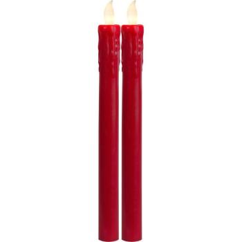 LED gyertya szett 2 db-os (magasság 25 cm) Presse – Star Trading kép