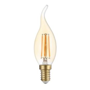 LED gyertyaizzó E14 t35 aranyüveg, 4W, 2500K, meleg fehér, 400 lm, Optonica, 1491 kép