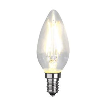 LED gyertyalámpa C35 izzó optika E14 1.5W 2700K kép