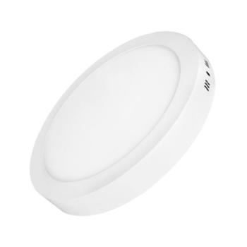 LED háttérvilágítású felületi mini kerek panel, 18W, 4500K, természetes fehér, 1350 lm, Optonica, 2982 kép