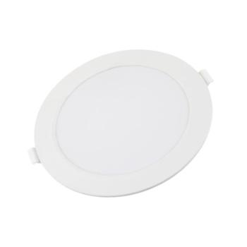 LED háttérvilágítású vékony mini kerek panel, 12W, 2700K, meleg fehér, 840 lm, fehér, Optonica, 2956 kép