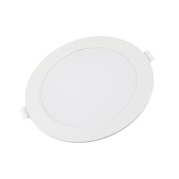 LED háttérvilágítású vékony mini kerek panel, 12W, 4500K, természetes fehér, 840 lm, fehér, Optonica, 2955 kép